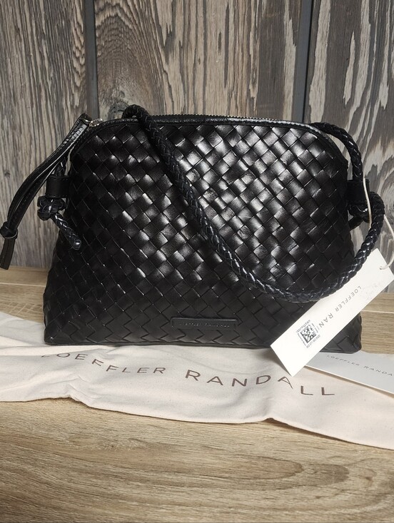 Loeffler Randall Handbags - NWT Loeffler Randall Mallory Woven Crossbody Bag
